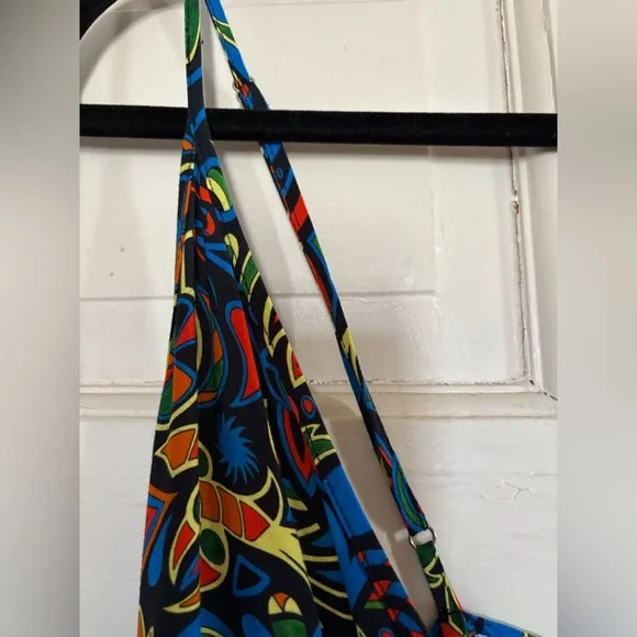 Haney Olivia Faux Wrap Midi Dress - Picture 6 of 12